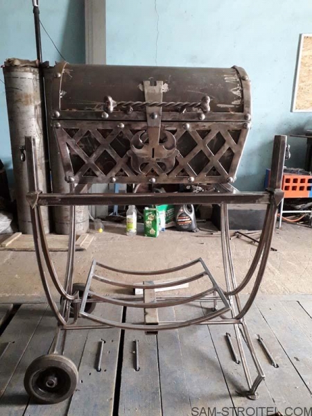 Мангал сундук своими руками Мангал сундук своими руками