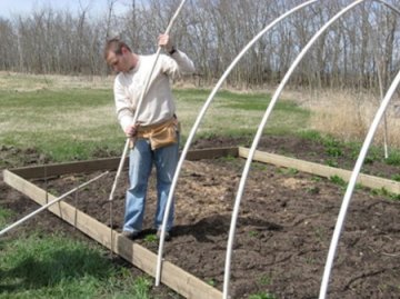 Парник из полипропиленовых труб своими руками Парник из полипропиленовых труб своими руками