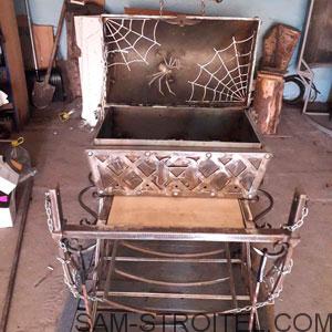 Мангал сундук своими руками Мангал сундук своими руками