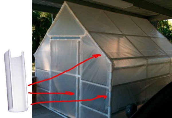 Парник из полипропиленовых труб своими руками Парник из полипропиленовых труб своими руками