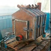 Сделал печь для отопления гаража: 17 фото и описание изготовления Сделал печь для отопления гаража: 17 фото и описание изготовления