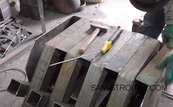 Сделал печь для отопления гаража: 17 фото и описание изготовления Сделал печь для отопления гаража: 17 фото и описание изготовления