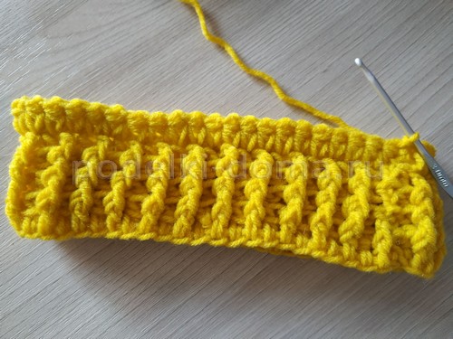 Повязки на голову (вяжем спицами) — 5 МК Повязки на голову (вяжем спицами) — 5 МК