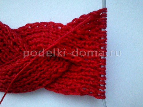 Повязки на голову (вяжем спицами) — 5 МК Повязки на голову (вяжем спицами) — 5 МК