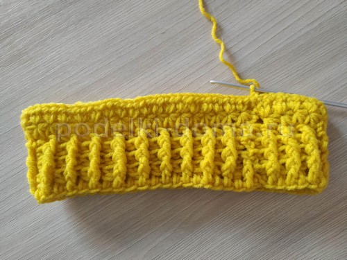 Повязки на голову (вяжем спицами) — 5 МК Повязки на голову (вяжем спицами) — 5 МК