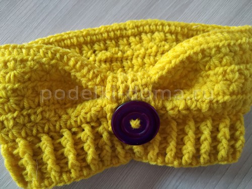 Повязки на голову (вяжем спицами) — 5 МК Повязки на голову (вяжем спицами) — 5 МК