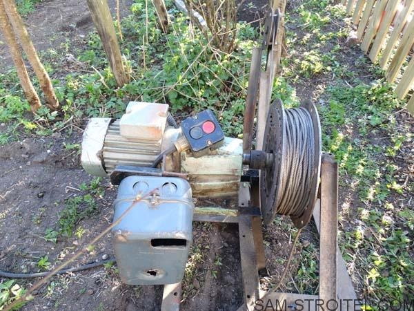 Лебедка для вспашки своими руками Лебедка для вспашки своими руками